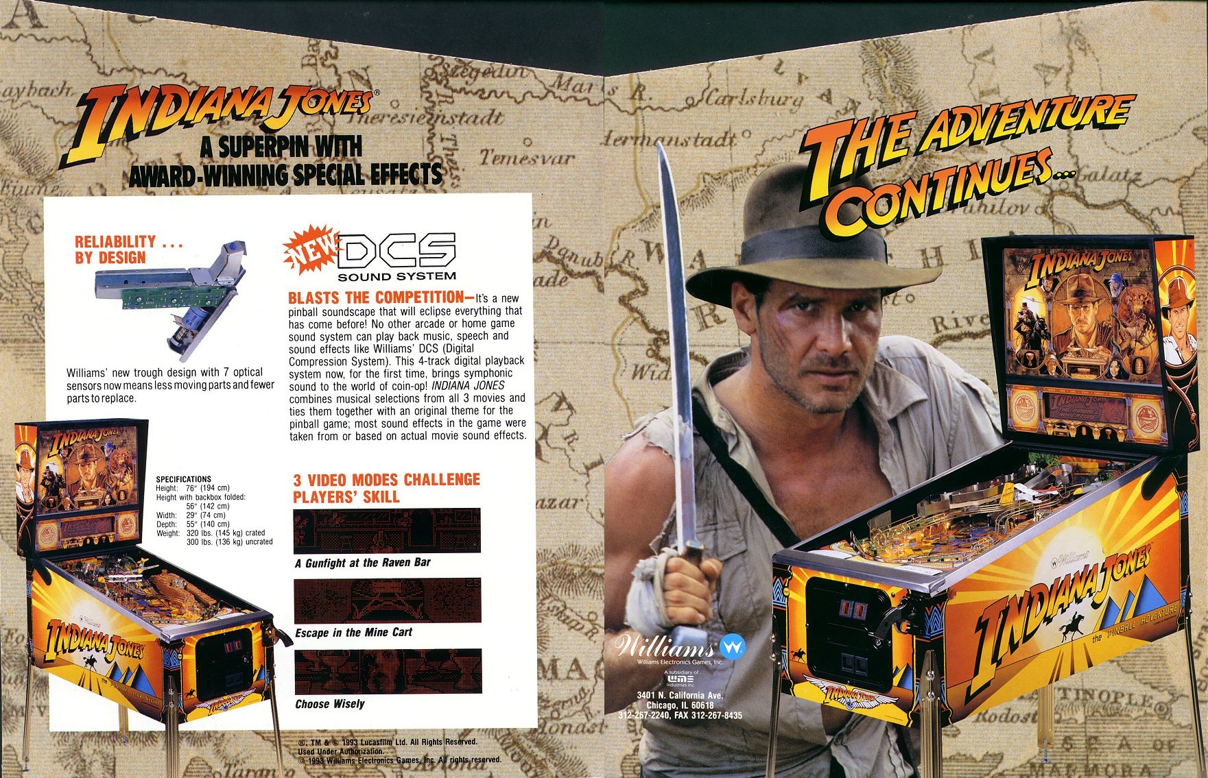 Test Avis Flipper Indiana Jones